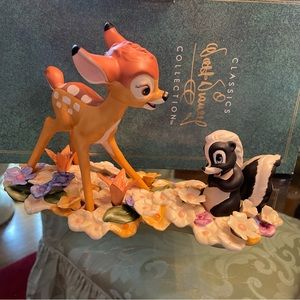 Walt Disney Limited Edition Bambi ‘He can call me Flower if he wants to”  COA